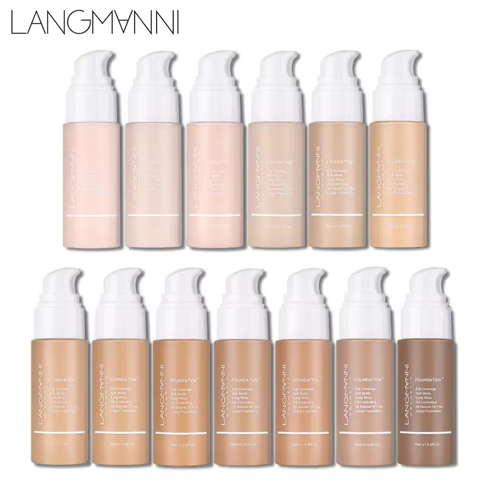 Matte oil control liquid foundation