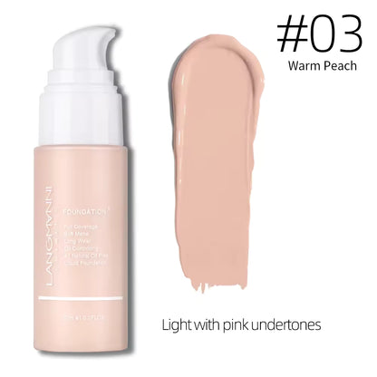 Matte oil control liquid foundation
