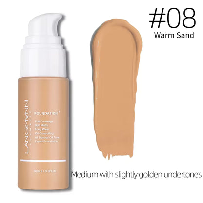 Matte oil control liquid foundation