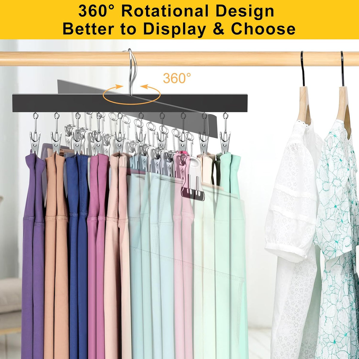 Legging & Clothing Closet Organizer (2 set)
