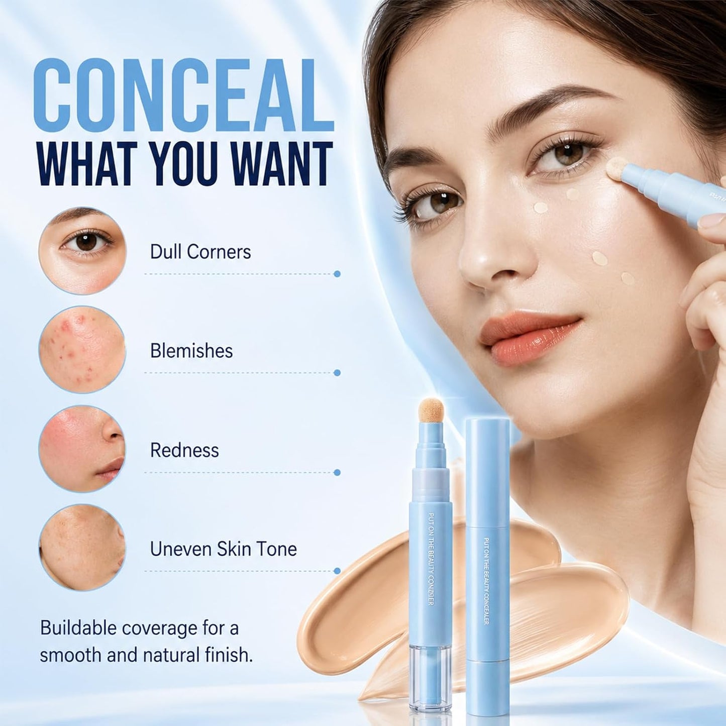 Dual-effect Eye Concealer Pen