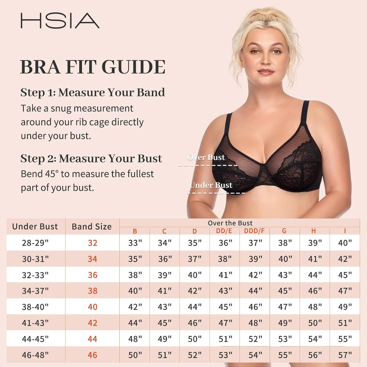 Full Coverage Underwire Bras