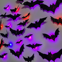 Halloween 3D Bats Wall Decor