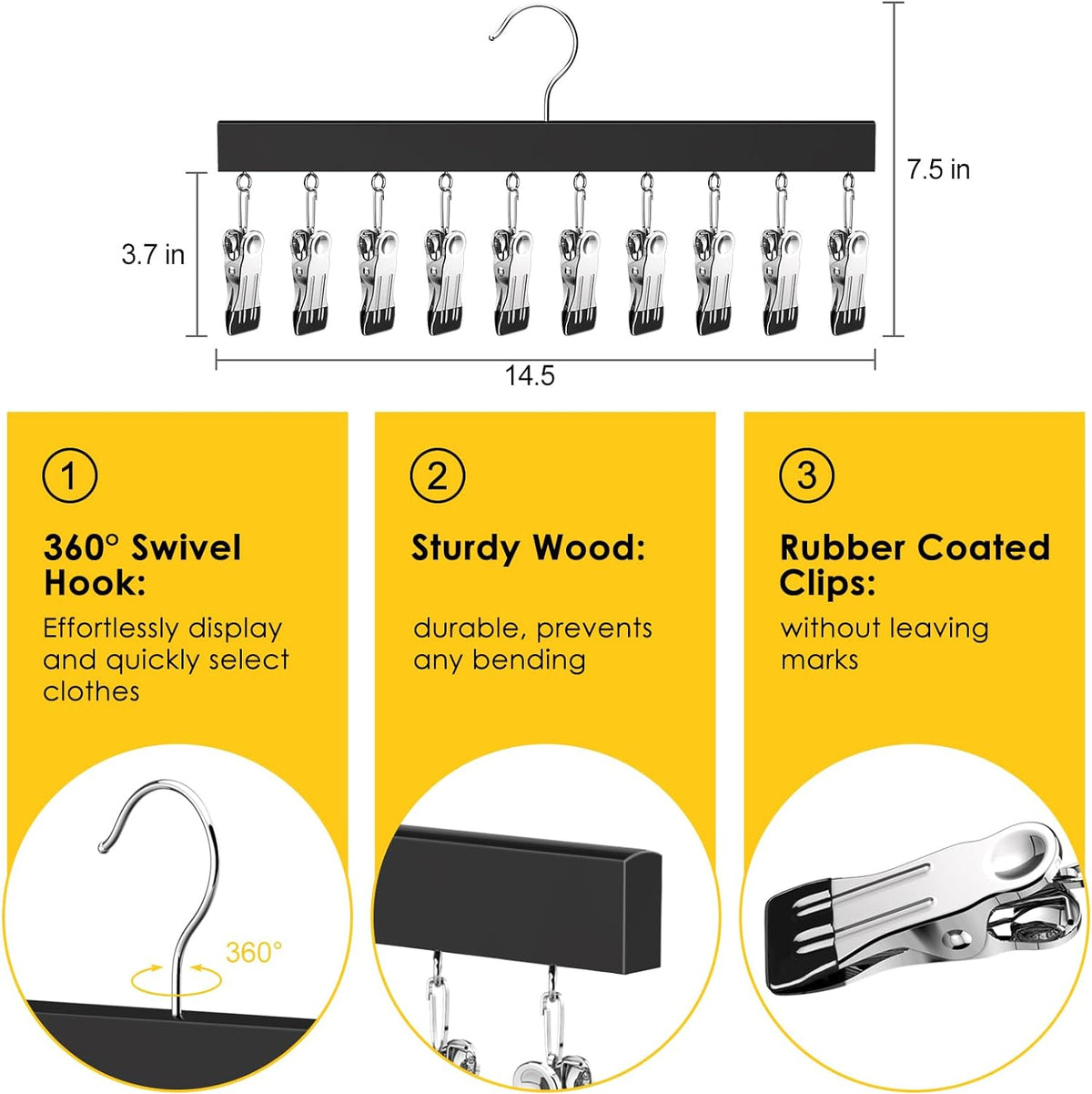Legging & Clothing Closet Organizer (2 set)