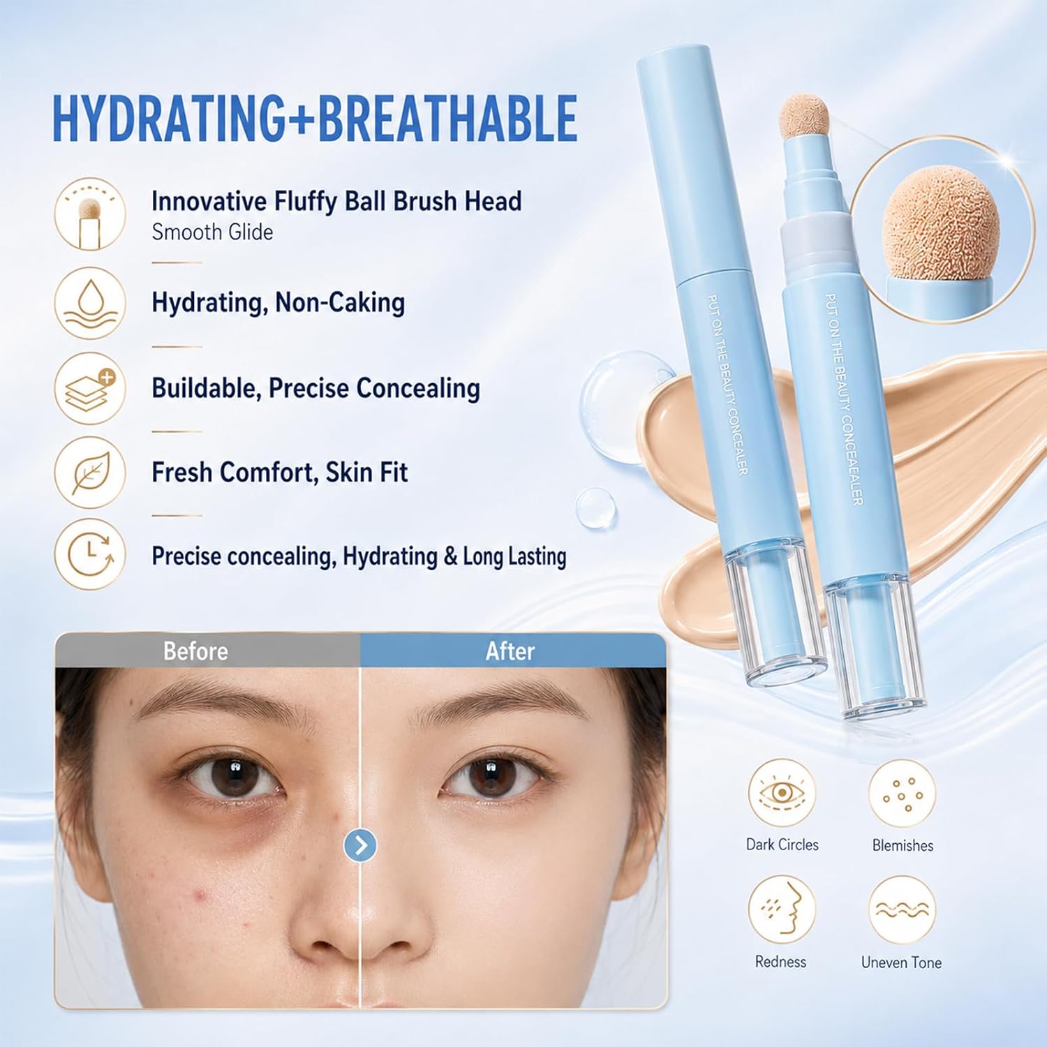 Dual-effect Eye Concealer Pen