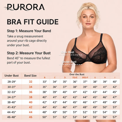 Full Coverage Underwire Bras