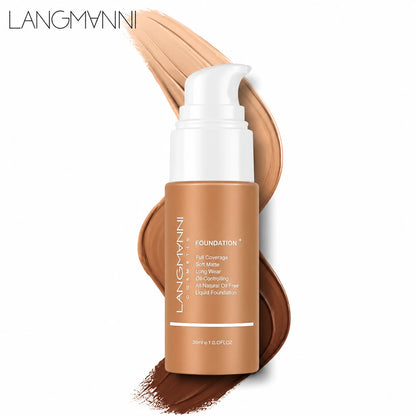 Matte oil control liquid foundation