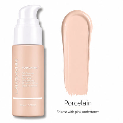 Matte oil control liquid foundation
